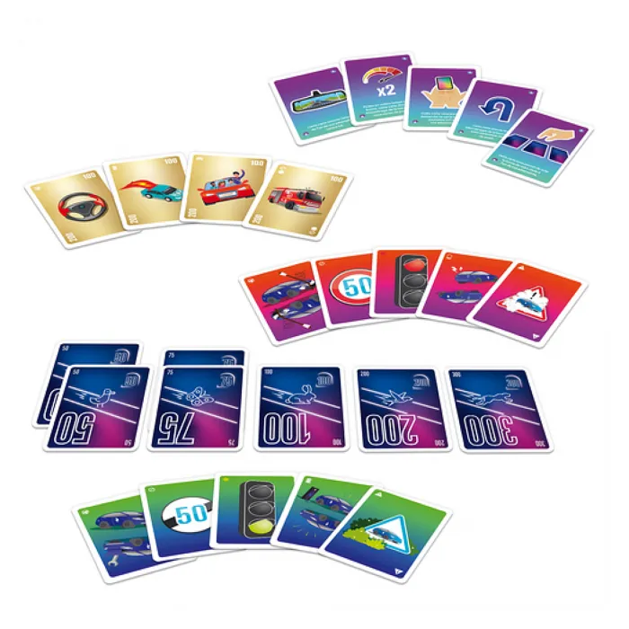 Dujardin Juego de Cartas MILLE BORNES RUSH DUJ1707431017924 para 2 o más jugadores a partir de 7 años 2