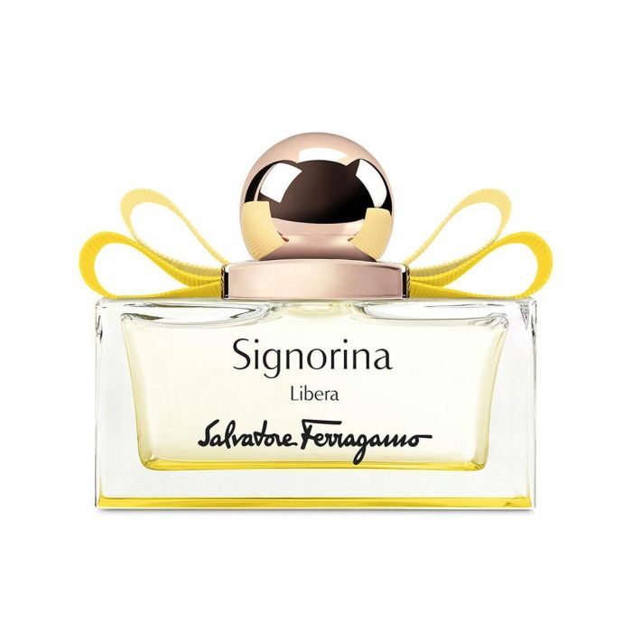Salvatore Ferragamo Signorina Libera Eau de Parfum para Mujer 50 ml, Fragancia Floral Frutal con Notas de Pera, Rosa y Madera de Cashmere