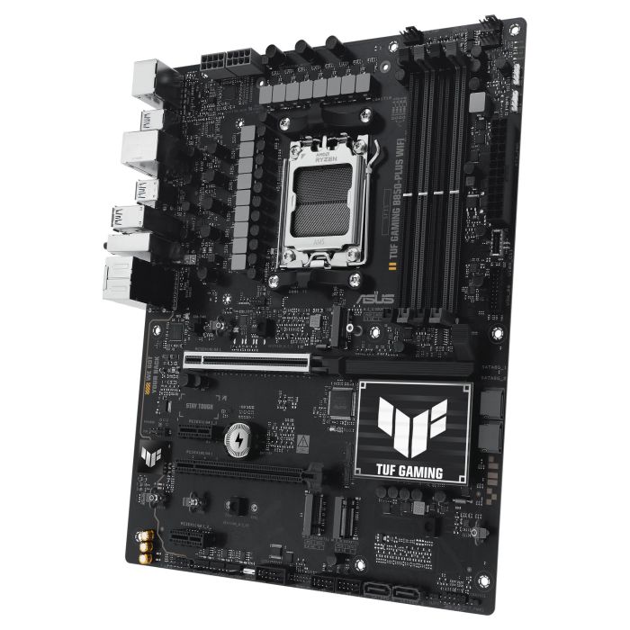 ASUS TUF B850-PLUS WiFi Placa Base ATX AMD AM5 DDR5 para Procesadores Ryzen 7000/8000/9000 Series con WiFi 7 y Bluetooth 5.4 10