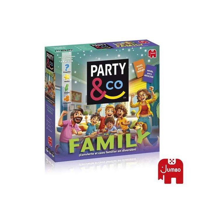 Juego party & co. family. juego de mesa para toda la familia con dos niveles de dificultad 5 Juego party & co. family. juego de mesa para toda la familia con dos niveles de dificultad 5