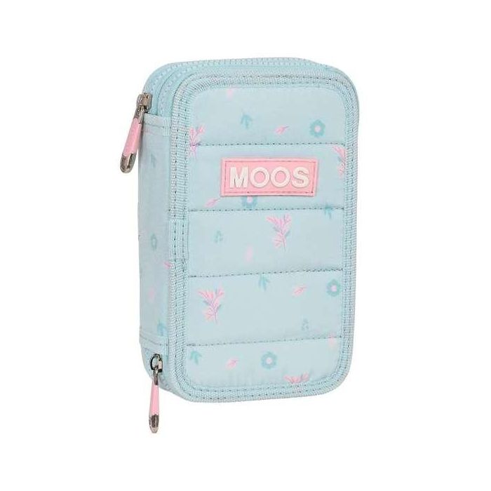 Plumier Doble Moos Garden Turquesa 12.5 x 19.5 x 4 cm (28 piezas) 5 Plumier Doble Moos Garden Turquesa 12.5 x 19.5 x 4 cm (28 piezas) 5