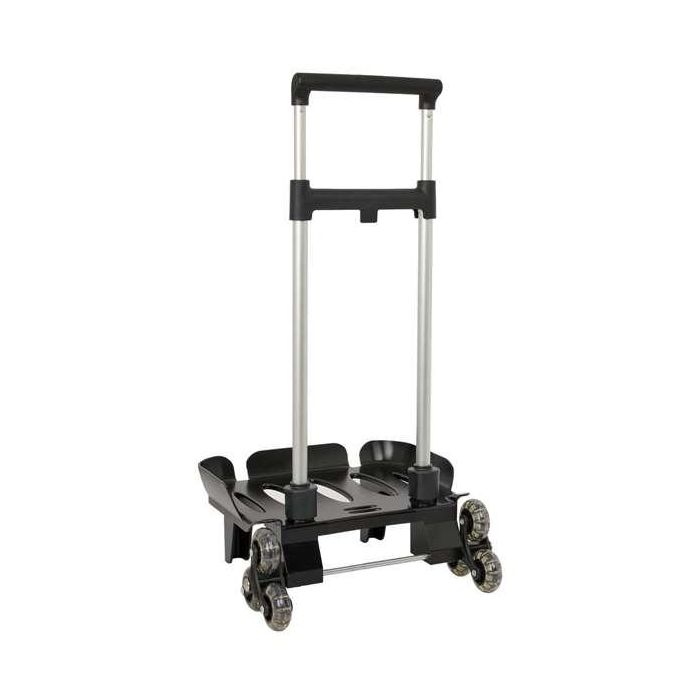 Safta Carro Portamochilas Plegable Triple Rueda Trolley Negro 32x88x23,5 Cm Edad Mínima 3 Años 1 Safta Carro Portamochilas Plegable Triple Rueda Trolley Negro 32x88x23,5 Cm Edad Mínima 3 Años 1