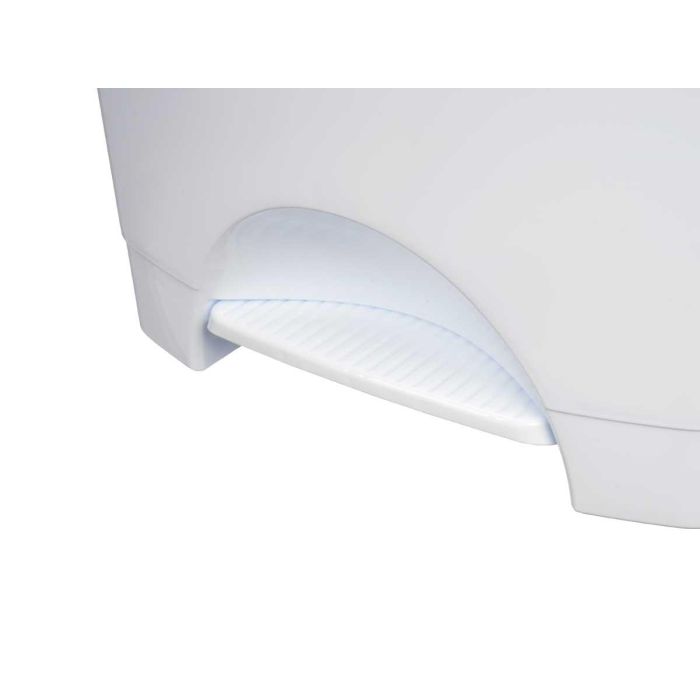 Papelera Pedal Plastico 30L Blanco Arte Regal 39X48CM (4 Unidades) 3 Papelera Pedal Plastico 30L Blanco Arte Regal 39X48CM (4 Unidades) 3
