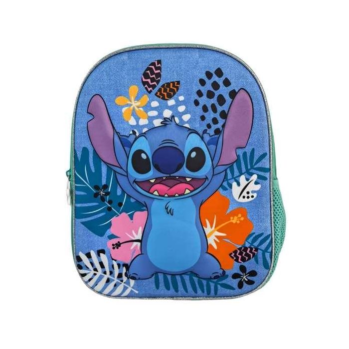 Stitch tropical mochila preescolar 3d. bolsillo lateral. interior totalmente forrado y personalizado.11 x 24 x 6 cm. 0 Stitch tropical mochila preescolar 3d. bolsillo lateral. interior totalmente forrado y personalizado.11 x 24 x 6 cm. 0