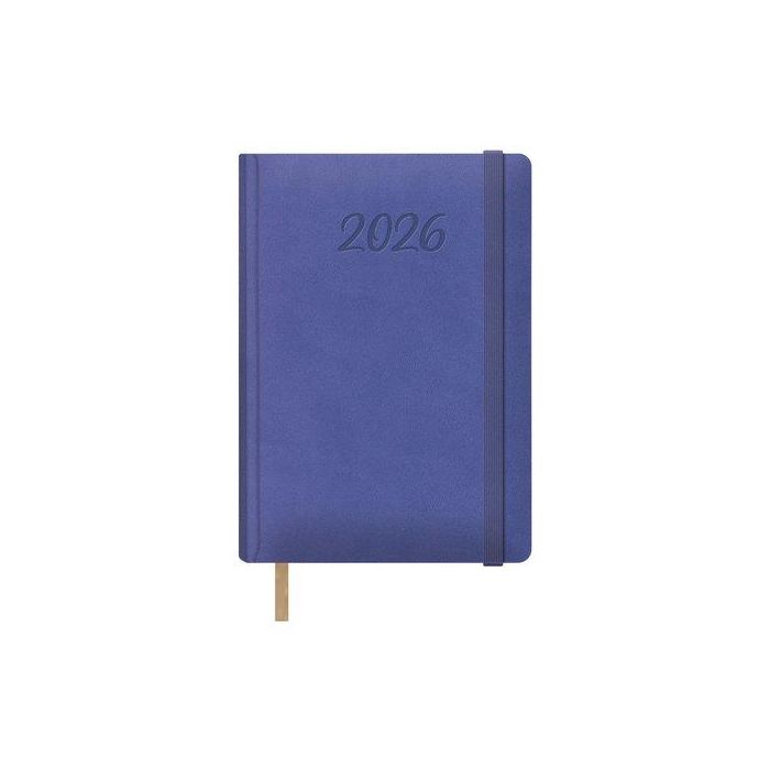 Agenda Anual (2026) Dohe Samba Cosida Tapa Extra Polipiel Con Goma 150X210 D/P Morado