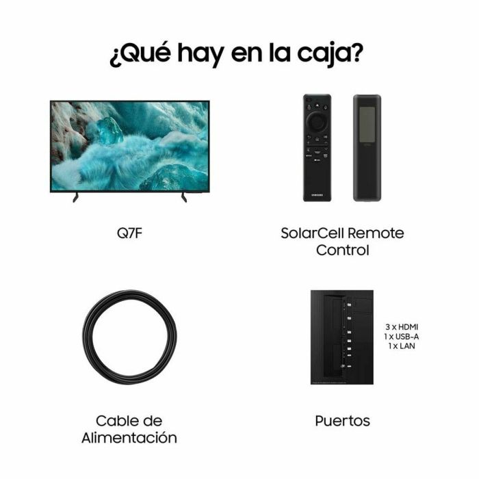 Samsung TQ55Q7FAAU 55" QLED 4K Smart TV Wifi Negro 17