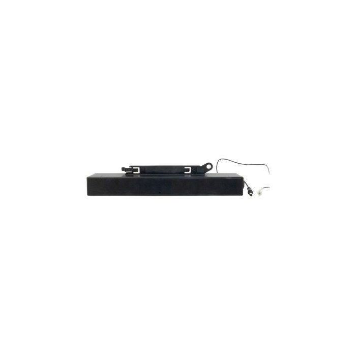 Dell Kit Speaker, Sound Bar, External, Black, 12V, 10W, Power Adapter, 335.28*55.88*40.64MM, Multimedia, Zylus Corporation, Headphone Jacks, (AX510) 3
