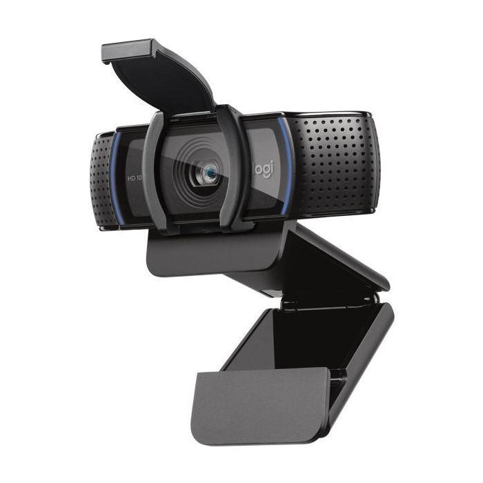 Logitech C920e Webcam Full HD 1080p para Videollamadas con Autofocus, Micrófonos Omnidireccionales y Protector de Privacidad