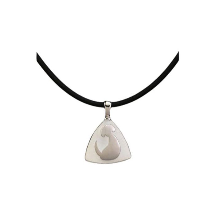 Colgante Mujer Pet Zen 15 X 16 MM Plateado