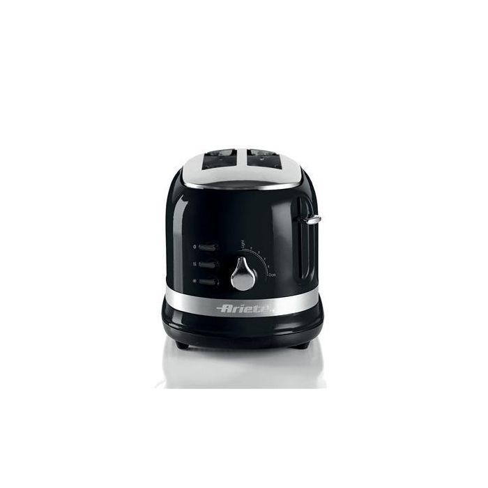 Ariete 149/02 Tostador Moderna 2 Ranuras, Negro, con Pinzas y Función de Expulsión Automática 1 Ariete 149/02 Tostador Moderna 2 Ranuras, Negro, con Pinzas y Función de Expulsión Automática 1
