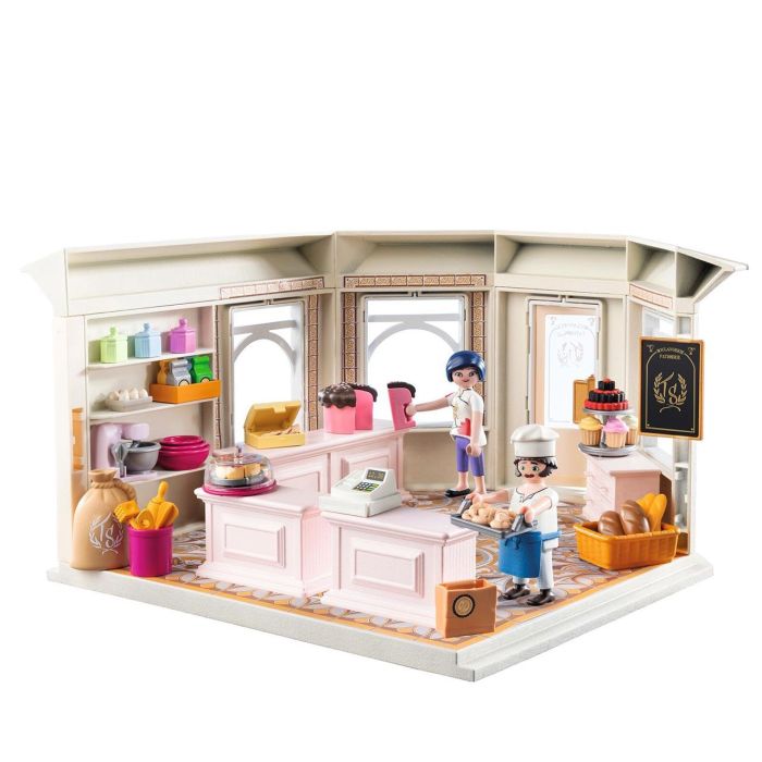 Playmobil 71863 Miraculous: Set de Pastelería Panadería Francesa Detallada con Utensilios de Repostería Niños +4 Años 1 Playmobil 71863 Miraculous: Set de Pastelería Panadería Francesa Detallada con Utensilios de Repostería Niños +4 Años 1
