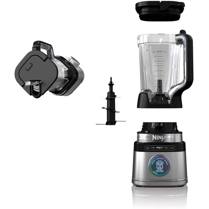 Ninja TB201EU Batidora de Vaso Detect Power Pro 1200W con Tecnología BlendSense y Jarra de 2.1L para Zumos y Purés 1