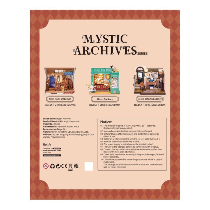 Maqueta La Tienda de Te de Alicia 136pzs 2 Maqueta La Tienda de Te de Alicia 136pzs 2