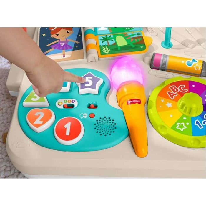 Caballete fisher-price ríe y aprende. 56x53x49 cm 2