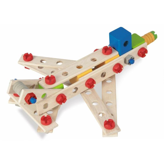 Eichhorn Juego de Construcción 8 en 1: Conjunto de 300 piezas para crear Turbina Eólica, Grúa, Aviones y más vehículos 6 Eichhorn Juego de Construcción 8 en 1: Conjunto de 300 piezas para crear Turbina Eólica, Grúa, Aviones y más vehículos 6
