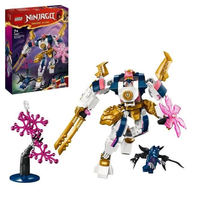 LEGO 71807 NINJAGO Robot Elemental Tecnológico de Sora, Juguete de Construcción para Niños con Minifigura de Sora 0 LEGO 71807 NINJAGO Robot Elemental Tecnológico de Sora, Juguete de Construcción para Niños con Minifigura de Sora 0