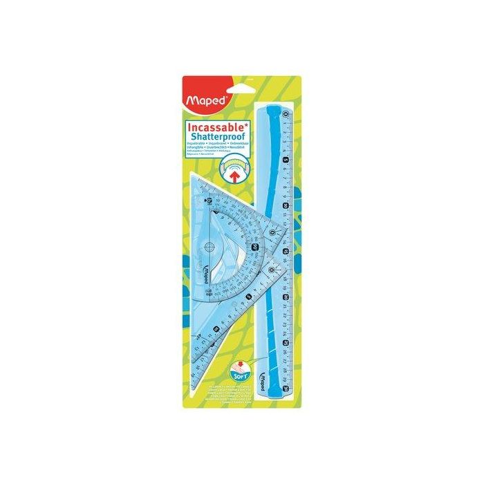 Equipo De Dibujo Maped 4 Piezas Flexible 20 unidades