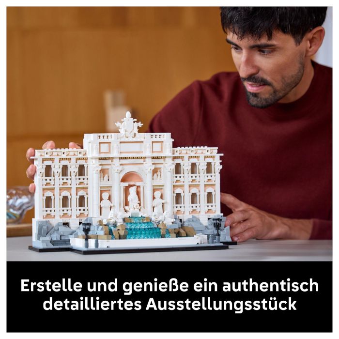 Lego Architecture 21062 Fontana de Trevi - Set de Construcción para Adultos 31 Lego Architecture 21062 Fontana de Trevi - Set de Construcción para Adultos 31