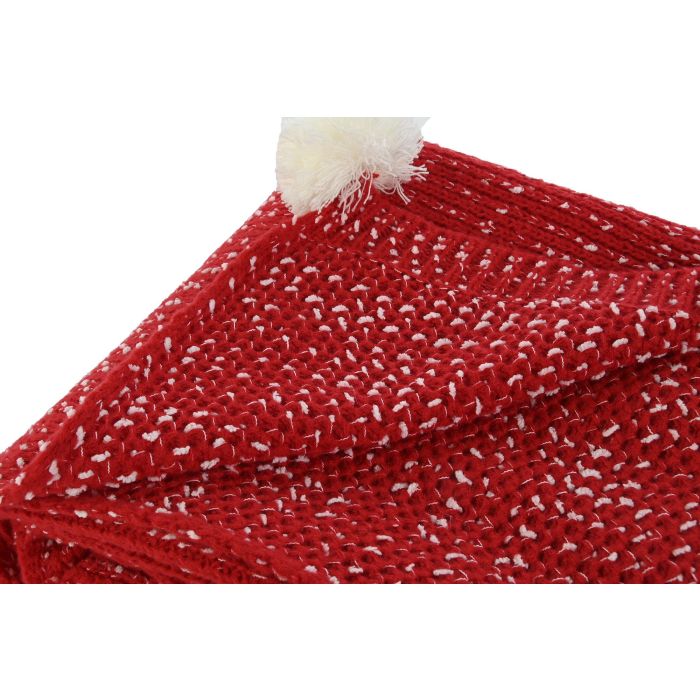 DKD Home Decor Manta Acrílico 150x125cm, Colores Rojo/Verde Surtidos - Pack 2 Unidades 2 DKD Home Decor Manta Acrílico 150x125cm, Colores Rojo/Verde Surtidos - Pack 2 Unidades 2