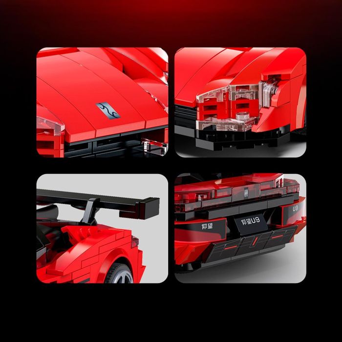 Yangwang U9 1:20 App+Rc 1:20 299 Pzas C51099W Cada 6