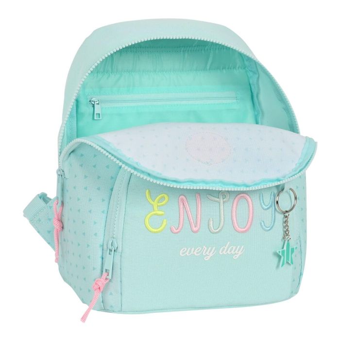 Mochila BlackFit8 Enjoy Mini Verde 25 x 30 x 13 cm 2