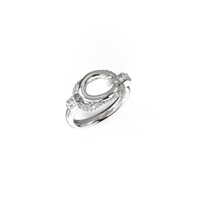 Anillo Mujer Guess JUBR04513JWRH56 Plateado 16 Anillo Mujer Guess JUBR04513JWRH56 Plateado 16