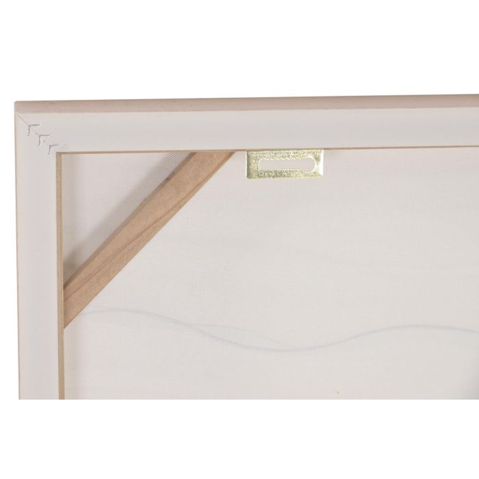 DKD Home Decor Cuadro Scandi Blanco Lienzo MDF 4.5 x 52 x 102 cm (2 Unidades) DKD Home Decor Cuadro Scandi Blanco Lienzo MDF 4.5 x 52 x 102 cm (2 Unidades)