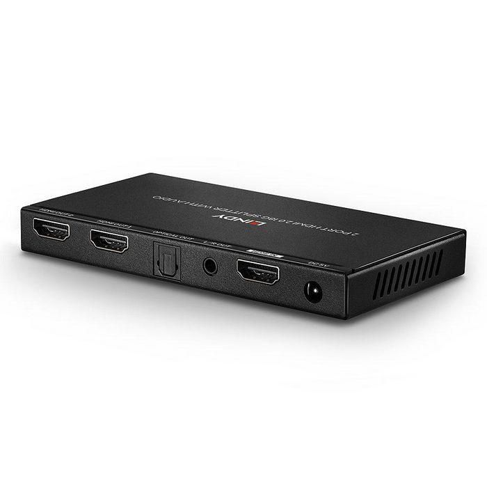 Lindy 2 Port HDMI 18G Splitter with Audio and Downscaling 3 Lindy 2 Port HDMI 18G Splitter with Audio and Downscaling 3