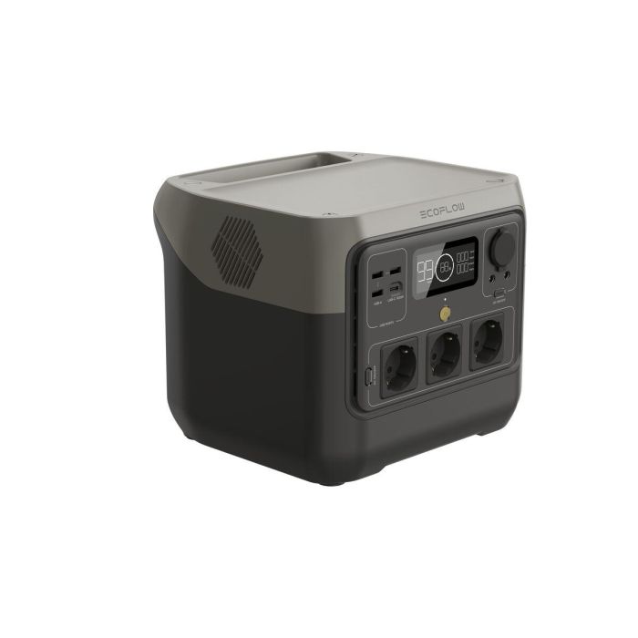 Ecoflow ECO4895251601559 Generador Eléctrico Portátil River 2 Pro 768Wh, 3 Tomas CA, 800W (Pico 1600W) 1