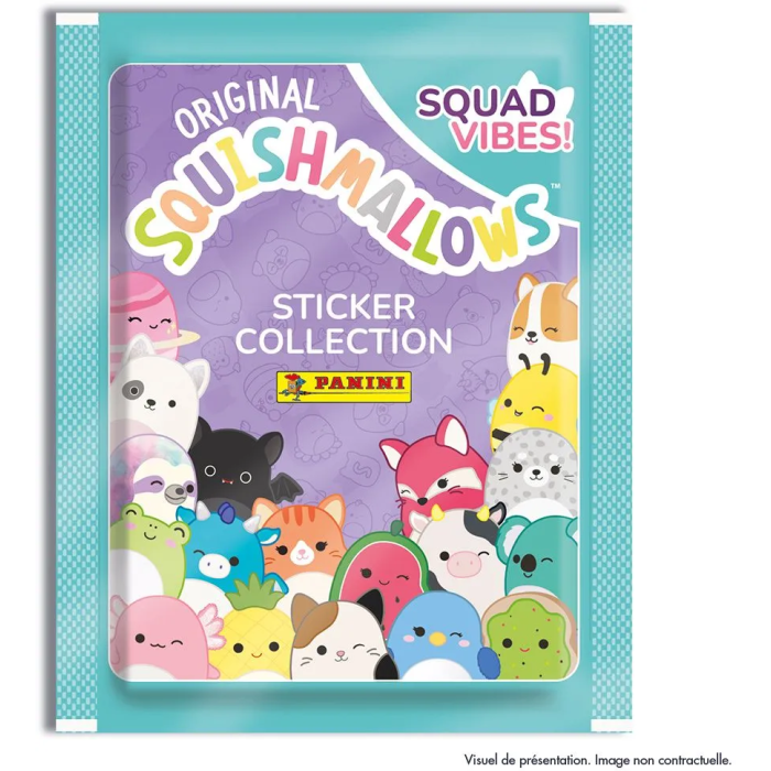 Panini PAN8051708005752 Caja de 36 bolsillos Squishmallows con 180 pegatinas 1