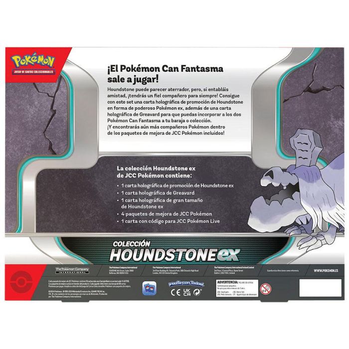 Blister juego cartas coleccionables Houndstone Pokemon español 1