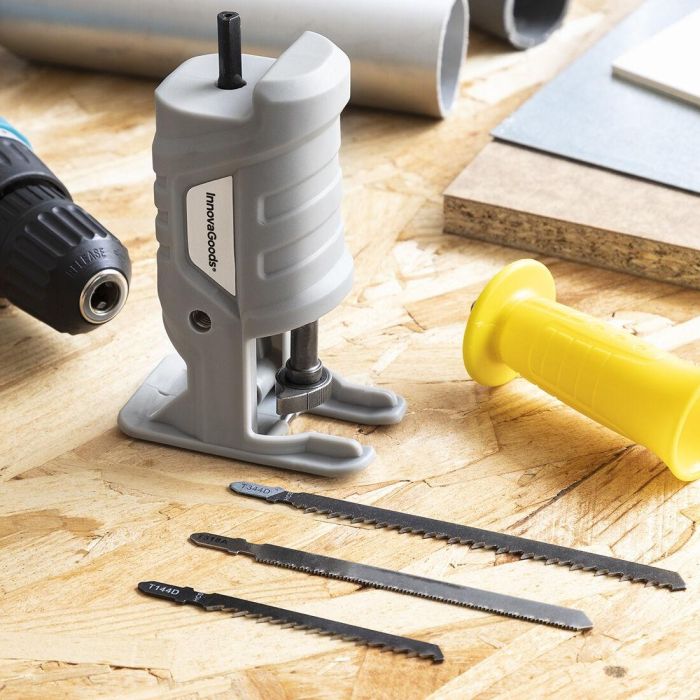 Adaptador de Sierra de Calar para Taladro Jrill InnovaGoods 10 Adaptador de Sierra de Calar para Taladro Jrill InnovaGoods 10