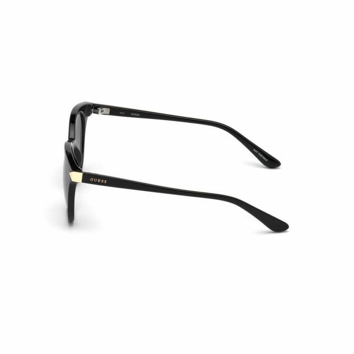 Guess GU7550 01B Gafas de Sol para Mujer, Montura Redonda Negra Brillante, Cristales Ahumados, 52mm Lente, 140mm Patilla 2 Guess GU7550 01B Gafas de Sol para Mujer, Montura Redonda Negra Brillante, Cristales Ahumados, 52mm Lente, 140mm Patilla 2