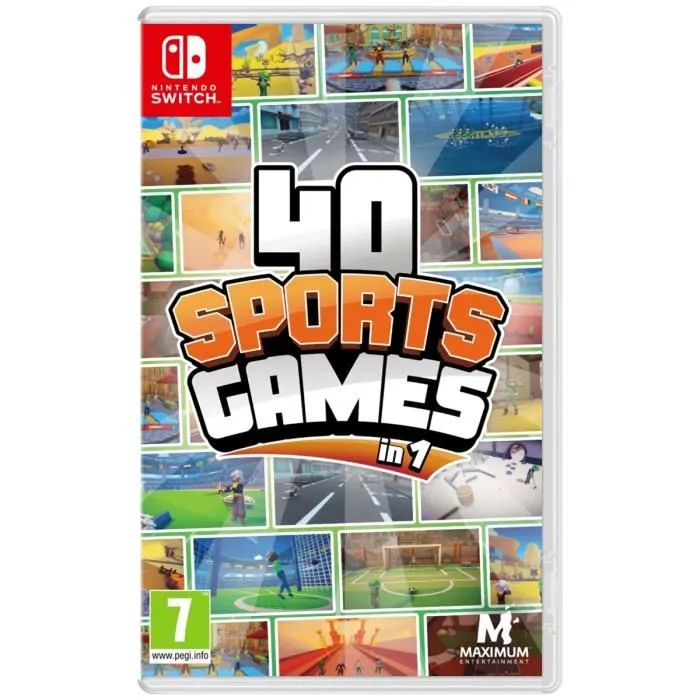Just For Games 40 juegos de deportes en 1 Nintendo Switch 0 Just For Games 40 juegos de deportes en 1 Nintendo Switch 0