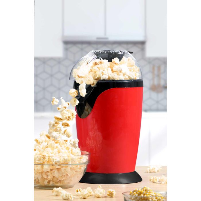 Palomitero Negro Rojo 1200W Argon 18X32CM (6 Unidades) 4 Palomitero Negro Rojo 1200W Argon 18X32CM (6 Unidades) 4