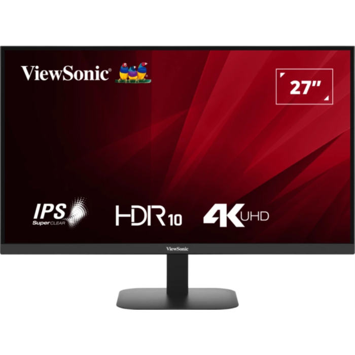 Viewsonic VA VA2708-4K-HD pantalla para PC 68,6 cm (27") 3840 x 2160 Pixeles 4K Ultra HD LED Negro Viewsonic VA VA2708-4K-HD pantalla para PC 68,6 cm (27") 3840 x 2160 Pixeles 4K Ultra HD LED Negro
