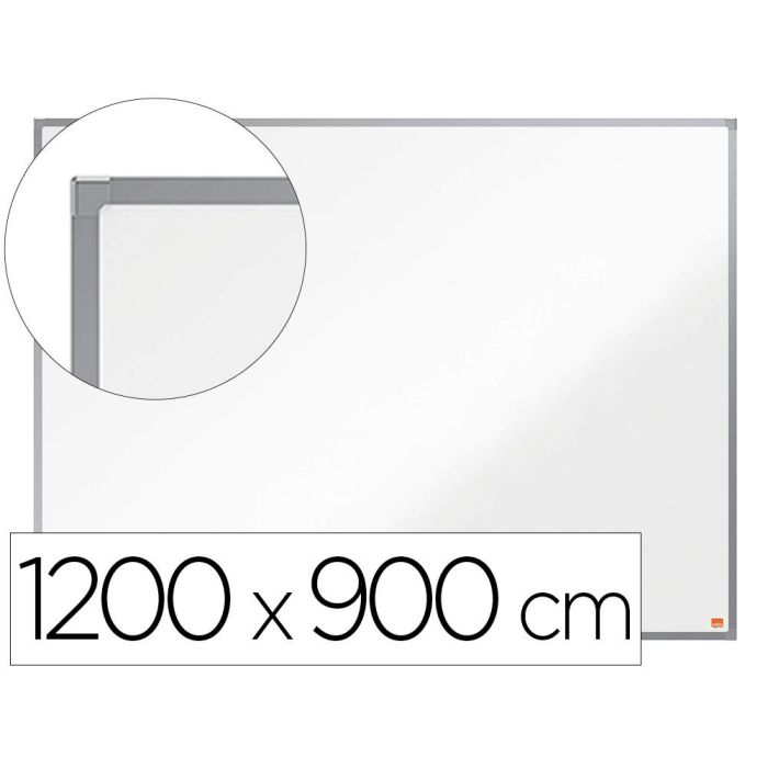 Pizarra Blanca Nobo Essence Acero Vitrificado Magnetica 1200x900 mm