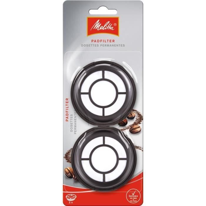 Melitta Set 2 Filtros Permanentes Padfilter para Cafeteras Senseo Reutilizables y Lavables 1 Melitta Set 2 Filtros Permanentes Padfilter para Cafeteras Senseo Reutilizables y Lavables 1