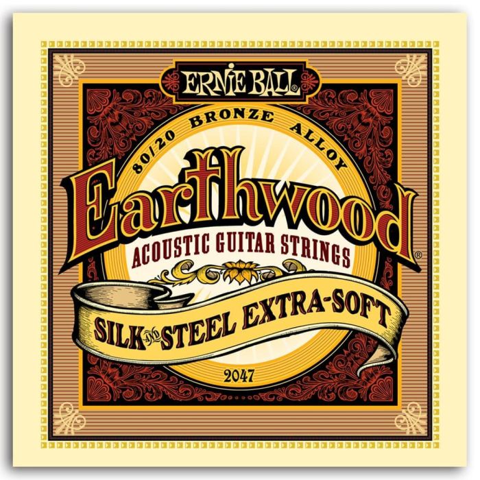 Juego Acústica Earthwood 80/20 Bronze Silksteel Xsoft10-50 1 Juego Acústica Earthwood 80/20 Bronze Silksteel Xsoft10-50 1