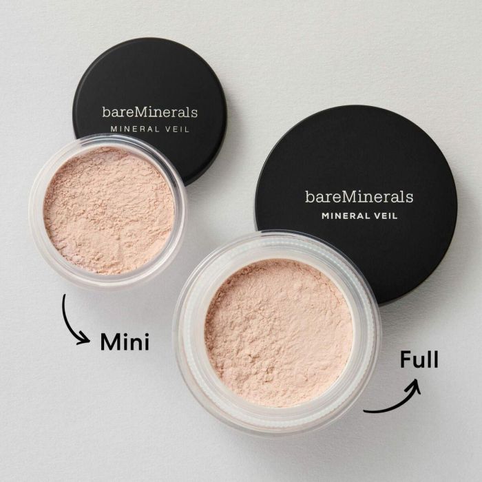 Bare Minerals #Tinted MINERAL VEIL Polvos Sueltos Fijadores de Maquillaje. Translúcidos, Sin Talco, Control Grasa, Vegano, 9g 1