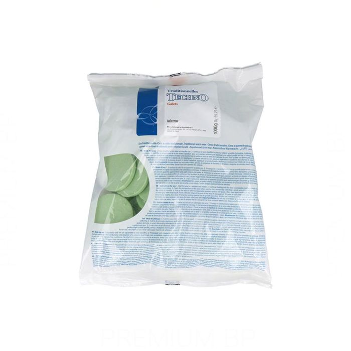 Idema Discos Cera Caliente Té Verde 1 kg