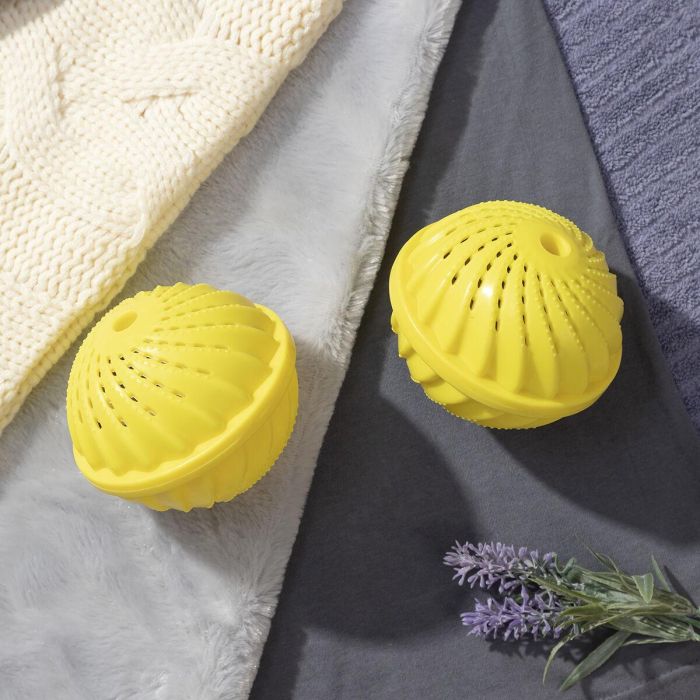 Bolas para Lavar la Ropa sin Detergente Delieco InnovaGoods Pack de 2 uds 4 Bolas para Lavar la Ropa sin Detergente Delieco InnovaGoods Pack de 2 uds 4