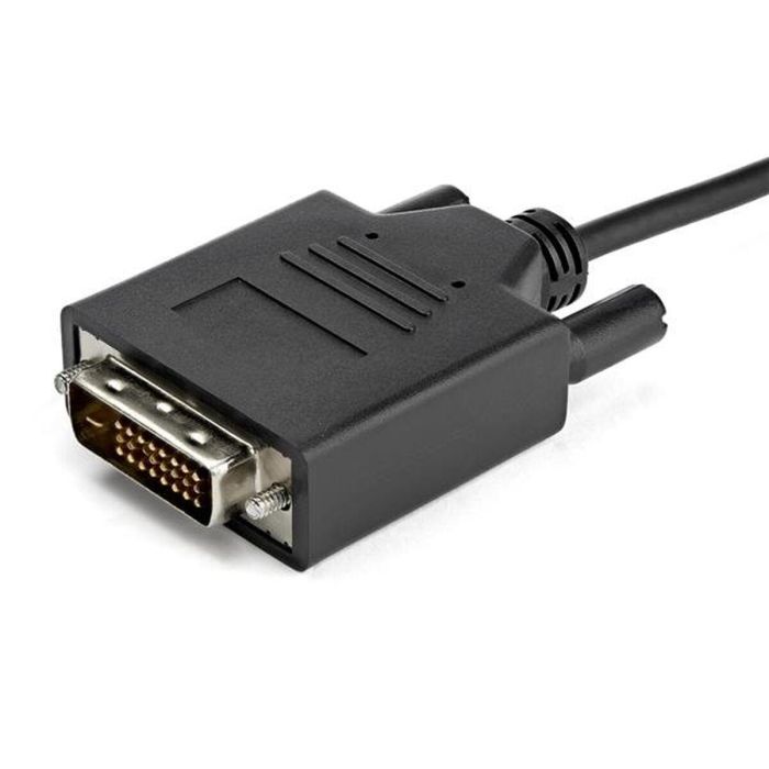 Adaptador USB C a DVI Startech CDP2DVIMM2MB Negro 2 Adaptador USB C a DVI Startech CDP2DVIMM2MB Negro 2