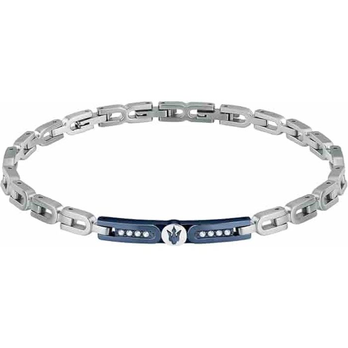 Pulsera Hombre Maserati ICONIC Acero Inoxidable Plateado Pulsera Hombre Maserati ICONIC Acero Inoxidable Plateado