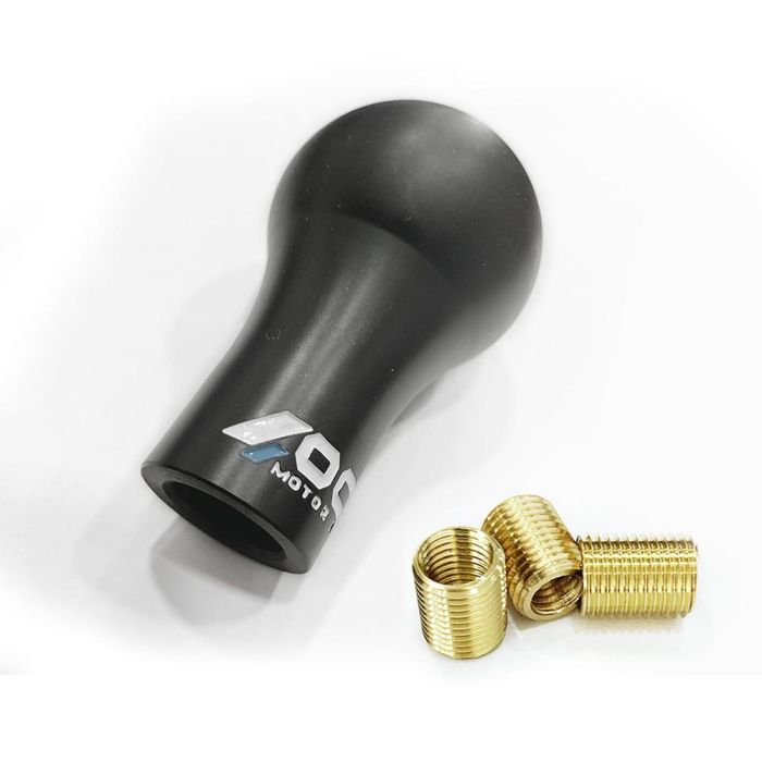 Occ Motorsport OCCPOM005 Pomo Palanca de Cambios Universal Negro Anodizado, Diseño Ergonómico para Agarre Cómodo y Fácil Instalación 1 Occ Motorsport OCCPOM005 Pomo Palanca de Cambios Universal Negro Anodizado, Diseño Ergonómico para Agarre Cómodo y Fácil Instalación 1