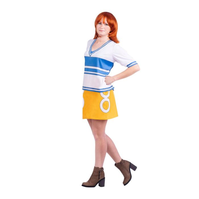 Disfraz nami peluca, camiseta y falda talla l 3 Disfraz nami peluca, camiseta y falda talla l 3