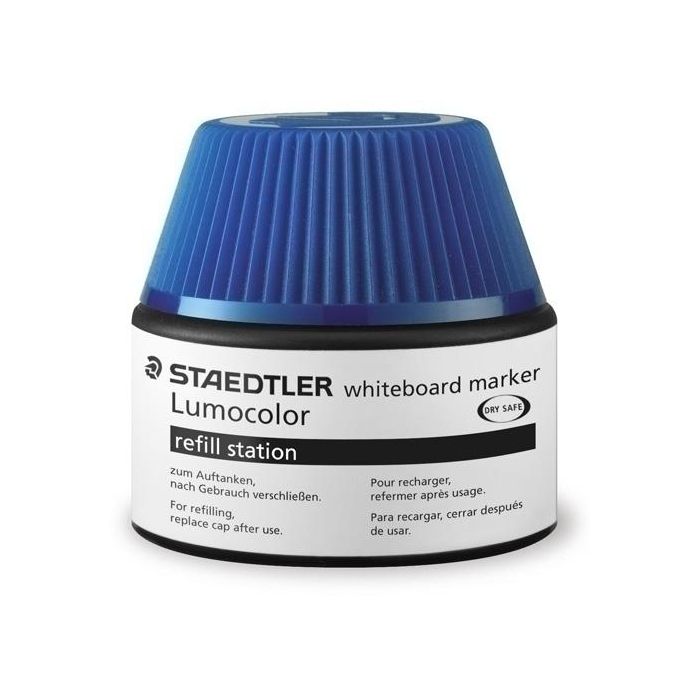 Tinta Rotulador Staedtler 488 51 Pizarra Frasco 20 Ml. Azul