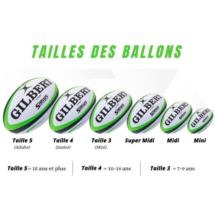 Gilbert G-TR4000 Pelota de Rugby Fluorescente Talla 5 2 Gilbert G-TR4000 Pelota de Rugby Fluorescente Talla 5 2