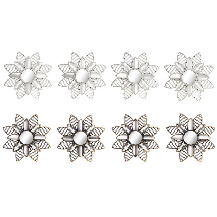 Juego de Espejos DKD Home Decor Espejo Champán Dorado PP 2 Unidades (25 x 1 x 25 cm) 0 Juego de Espejos DKD Home Decor Espejo Champán Dorado PP 2 Unidades (25 x 1 x 25 cm) 0