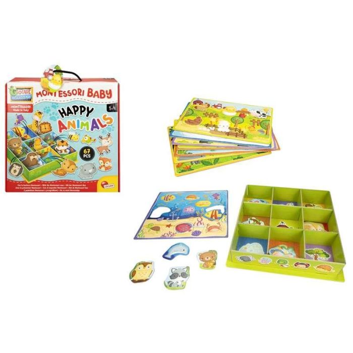 Juego montessori cajas de animales Juego montessori cajas de animales